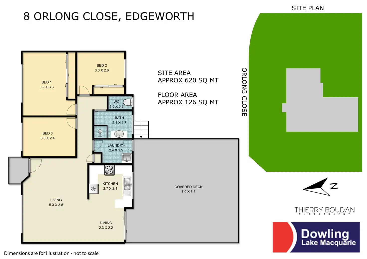 Floorplan of Homely house listing, 8 Orlong Close, Edgeworth NSW 2285