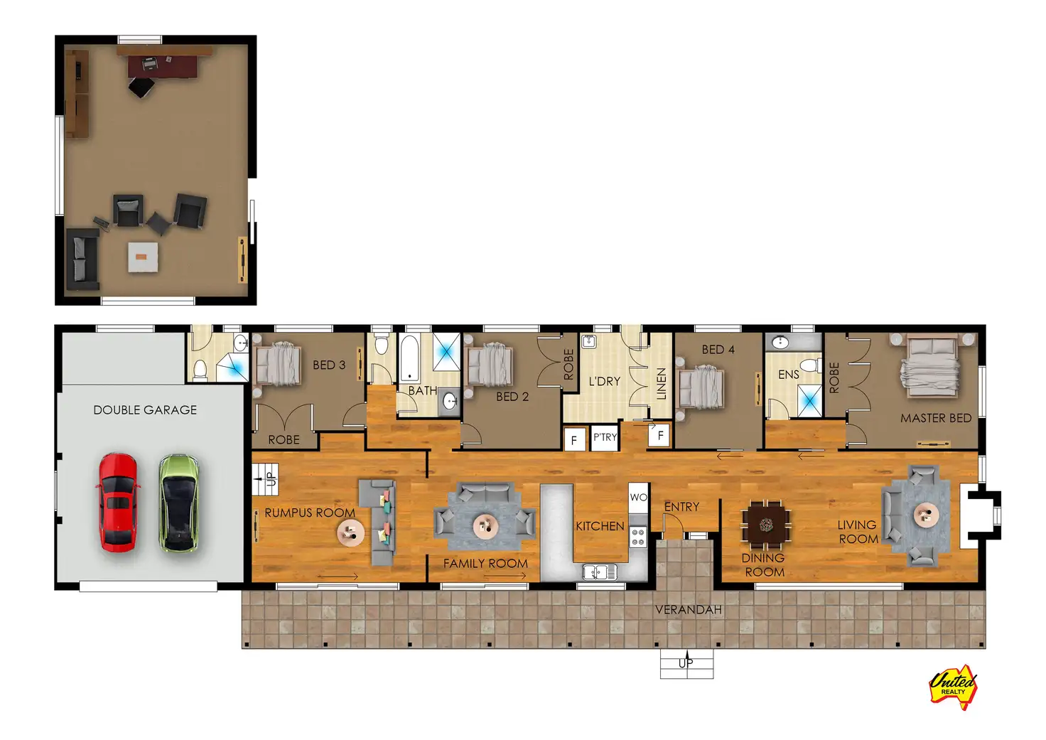 Floorplan of Homely house listing, 75 Eagle Creek Road, Werombi NSW 2570