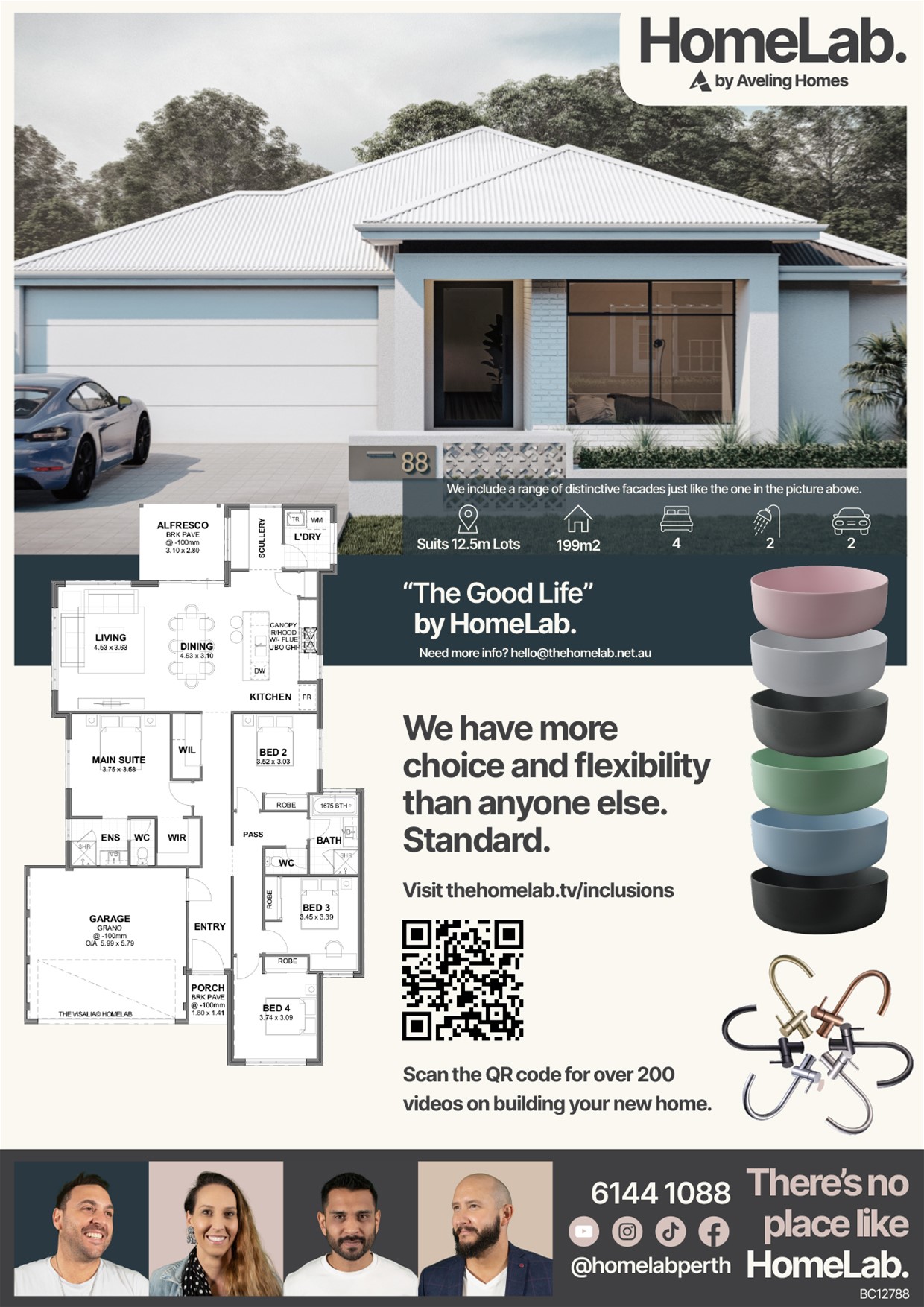 Floorplan of Homely house listing, L2 Birchley Road, Beeliar WA 6164