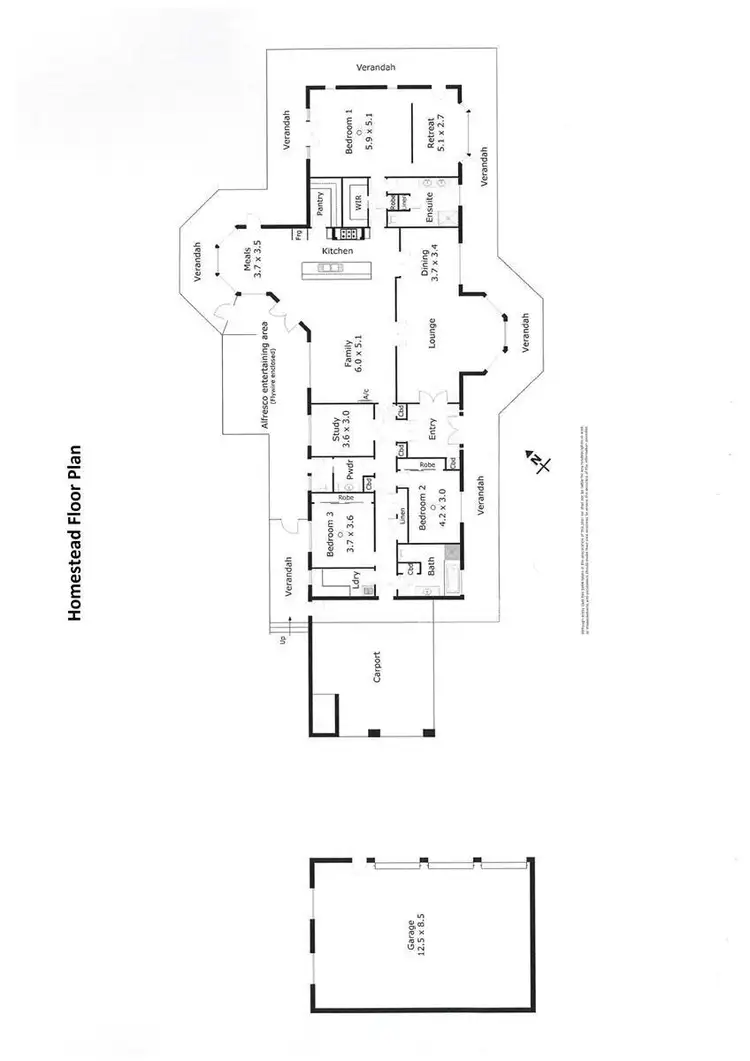 Floorplan of Homely house listing, 1855 Westernport Road, Ripplebrook VIC 3818