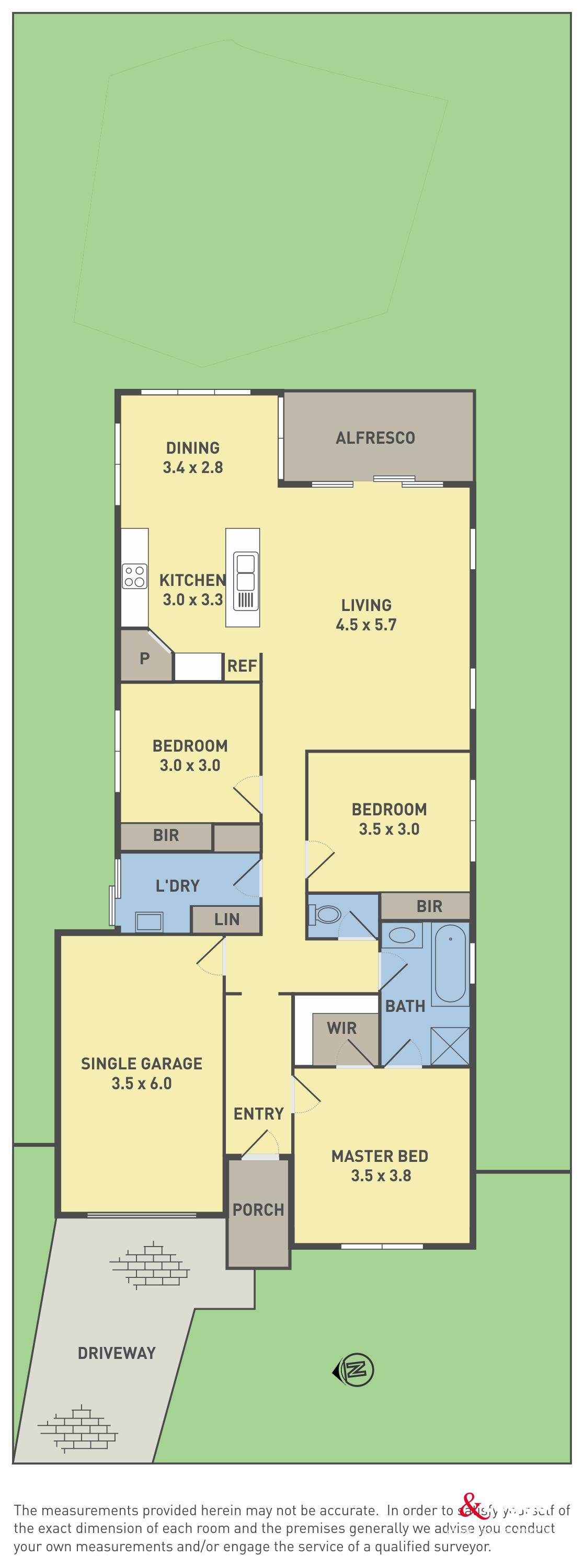 Floorplan of Homely house listing, 21 Billabong Crescent, Tarneit VIC 3029
