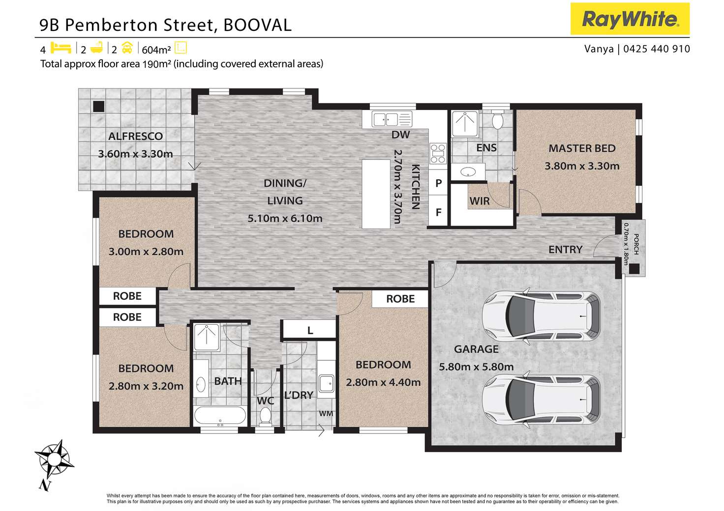 Floorplan of Homely house listing, 9B Pemberton Street, Booval QLD 4304