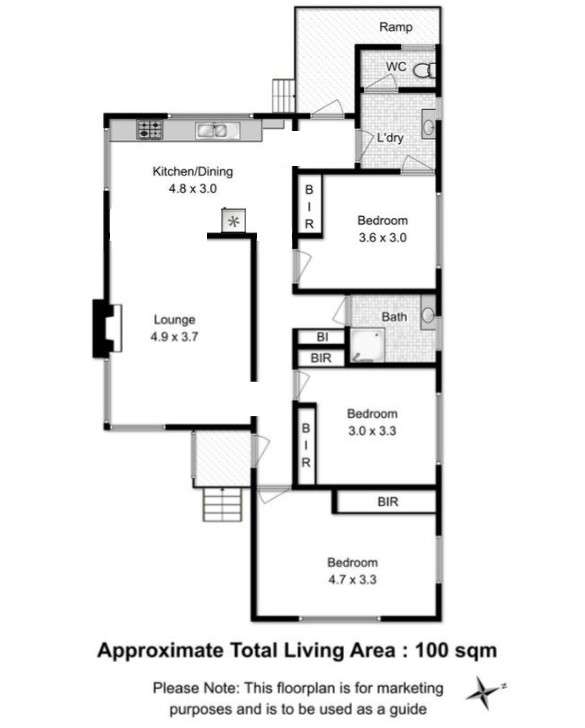 Floorplan of Homely house listing, 27 Osprey Road, Claremont TAS 7011