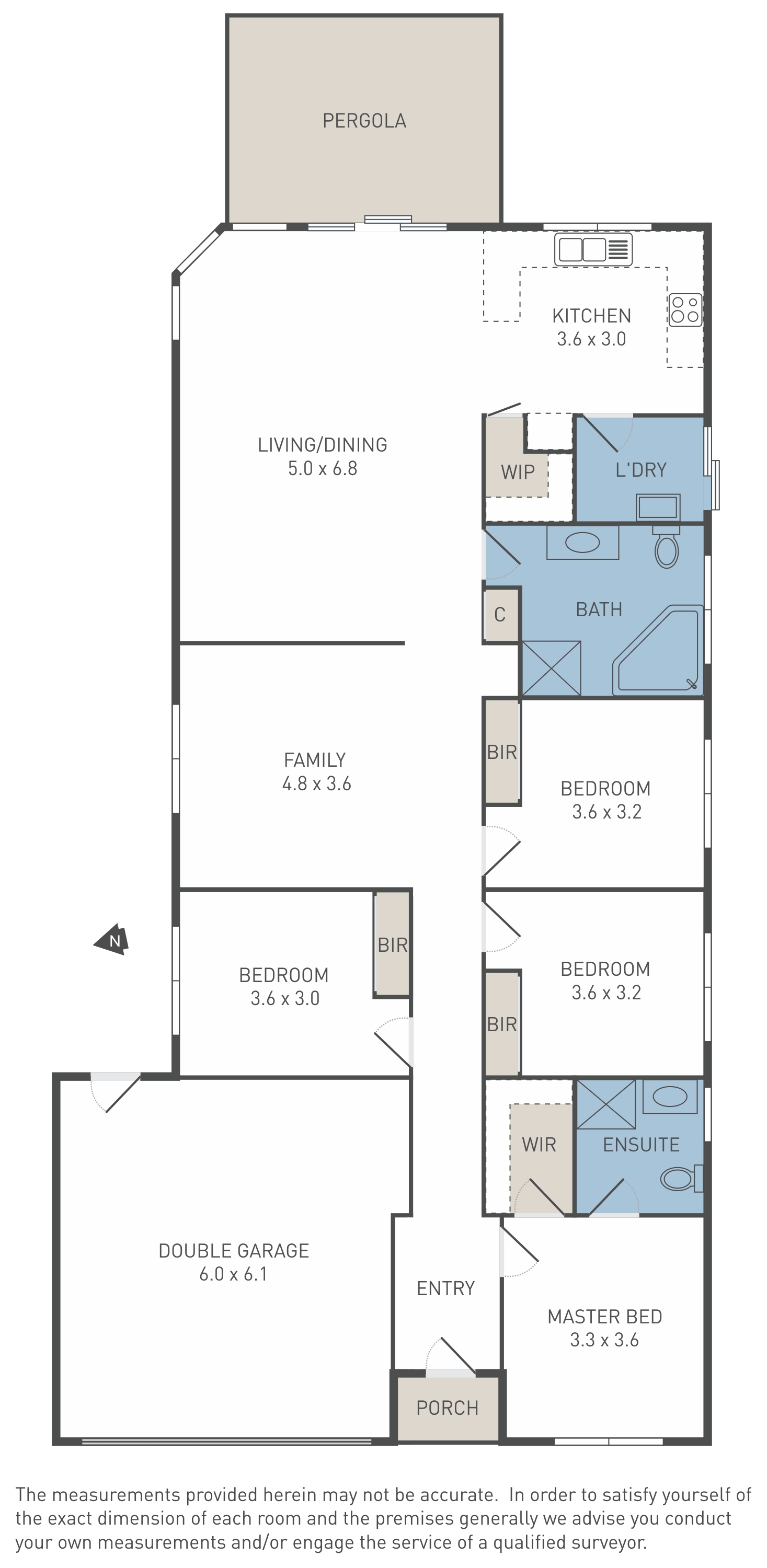 Floorplan of Homely house listing, 11 Goulburn Circuit, Caroline Springs VIC 3023