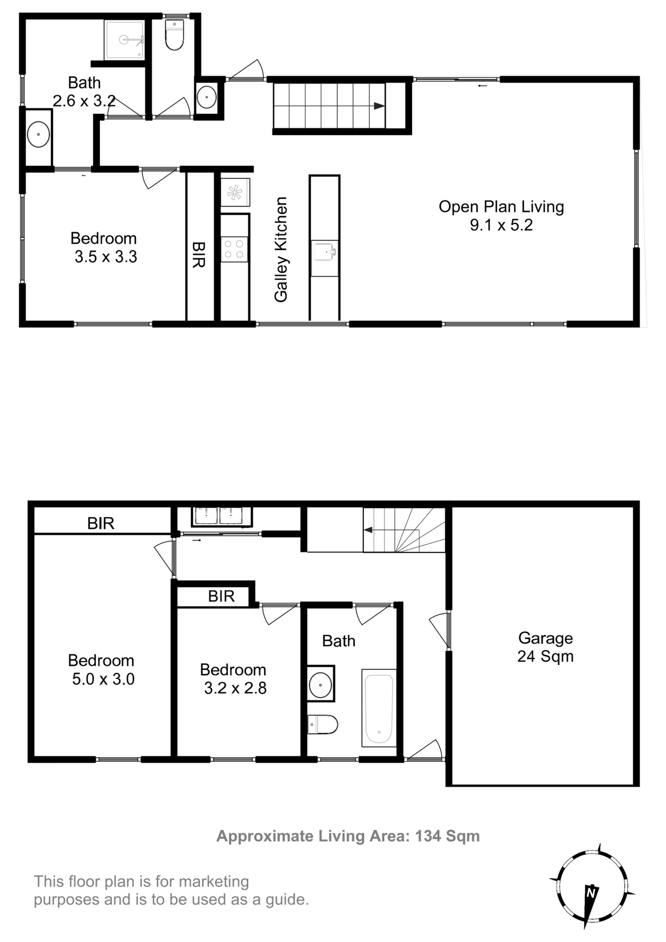 Floorplan of Homely house listing, 59D Marys Hope Road, Rosetta TAS 7010