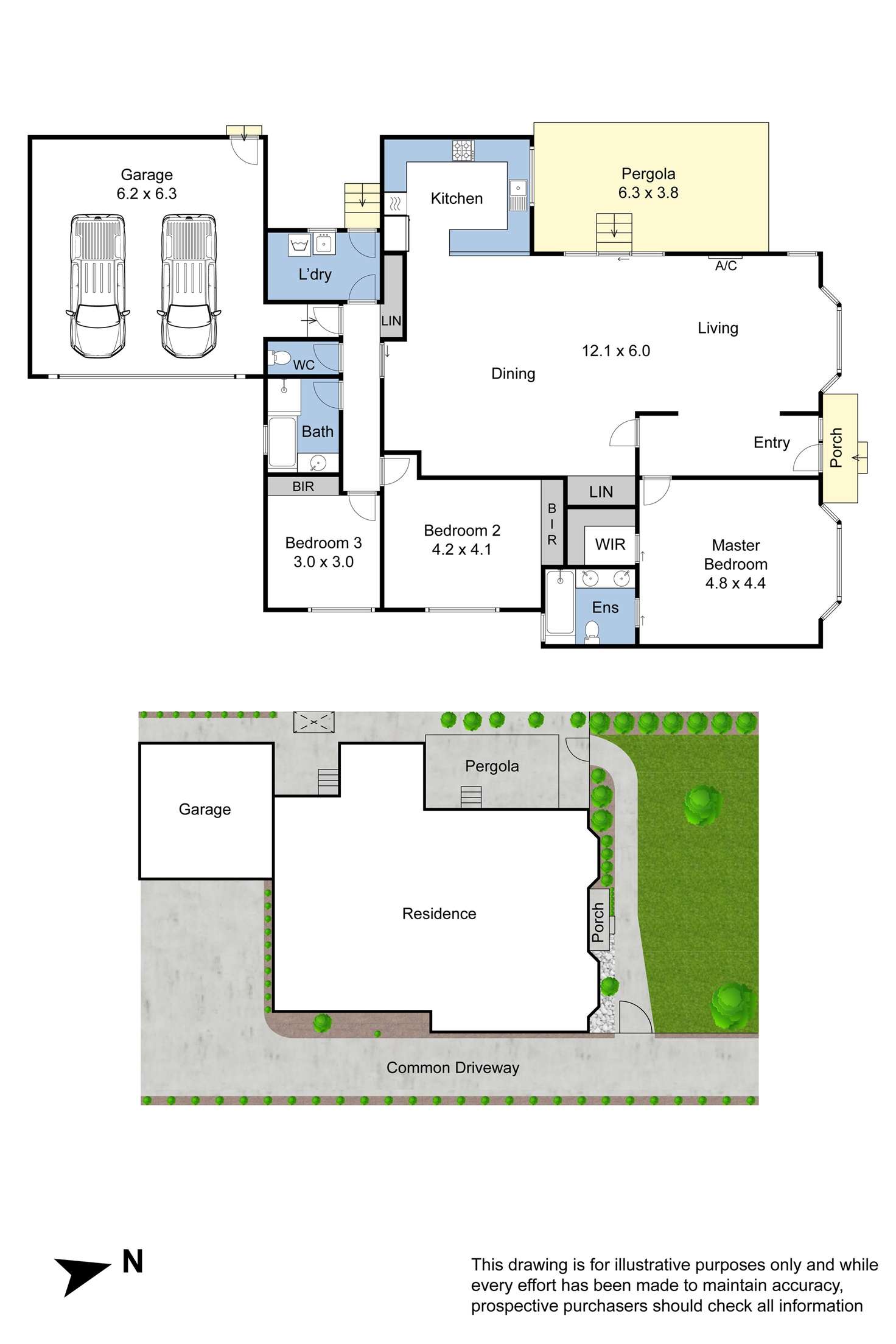 Floorplan of Homely unit listing, 1/742 Waverley Road, Glen Waverley VIC 3150