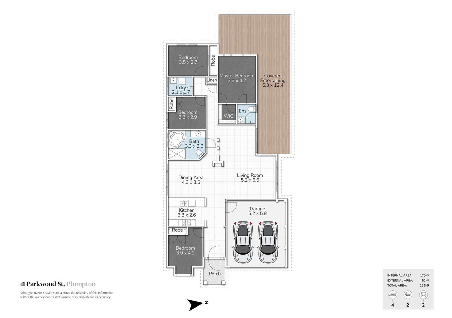 Floorplan of Homely house listing, 41 Parkwood Street, Plumpton NSW 2761