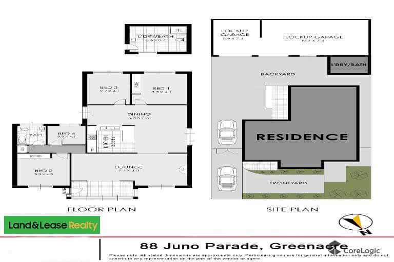 Floorplan of Homely house listing, 88 Juno Parade, Greenacre NSW 2190