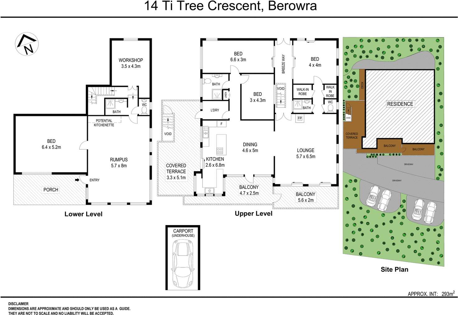 Floorplan of Homely house listing, 14 Ti Tree Crescent, Berowra NSW 2081