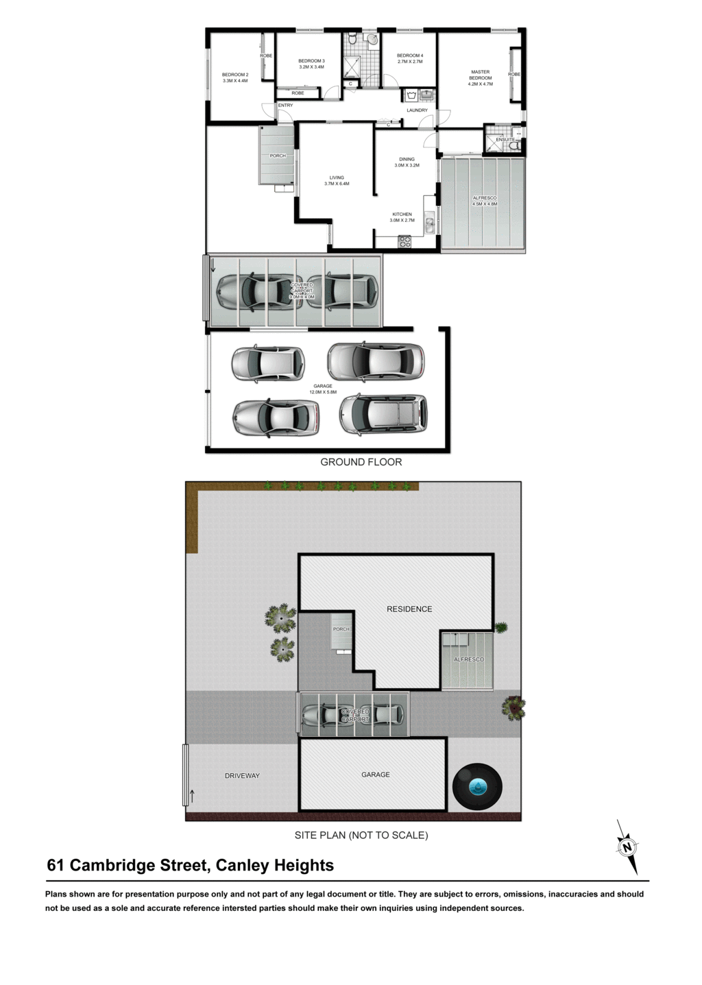 Floorplan of Homely house listing, 61 CAMBRIDGE STREET, Canley Heights NSW 2166
