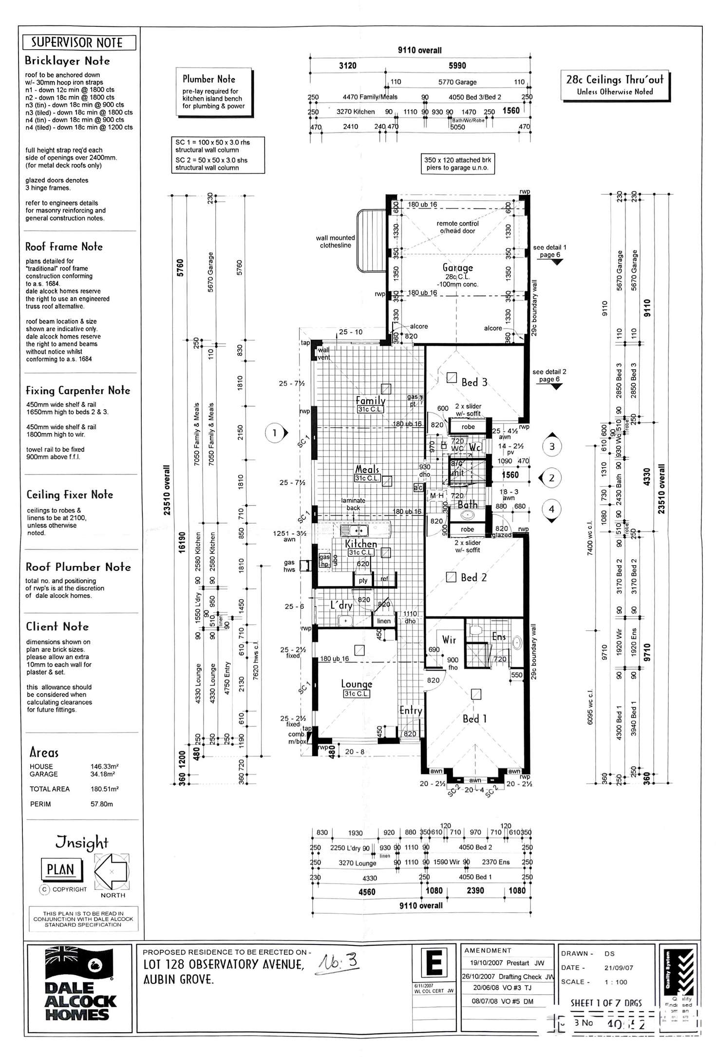 Floorplan of Homely house listing, 3 Observatory Avenue, Aubin Grove WA 6164