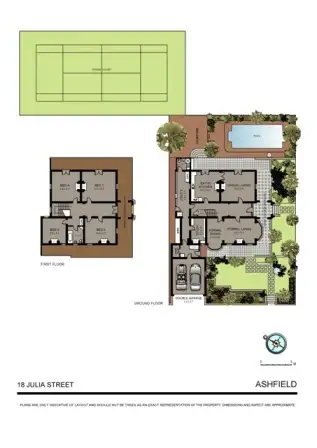 Floorplan of Homely house listing, 18 Julia Street, Ashfield NSW 2131