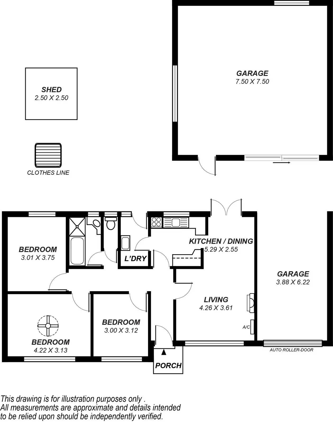 Floorplan of Homely house listing, 6 Gawler Street, Seaview Downs SA 5049