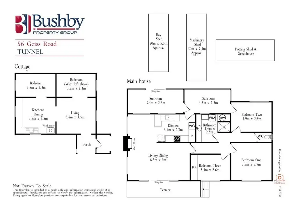 Floorplan of Homely house listing, 56 Geiss Road, Tunnel TAS 7254