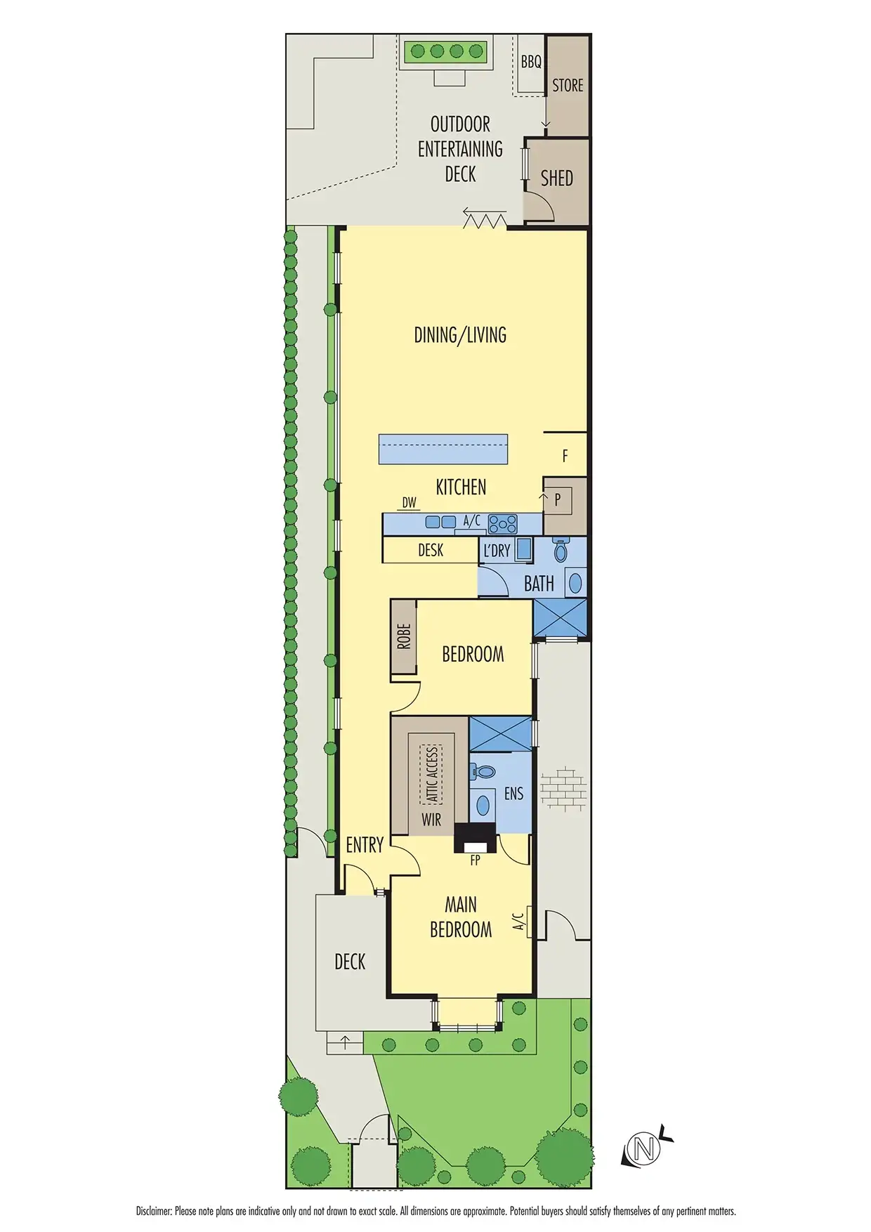 Floorplan of Homely house listing, 10 Orlando Street, Hampton VIC 3188