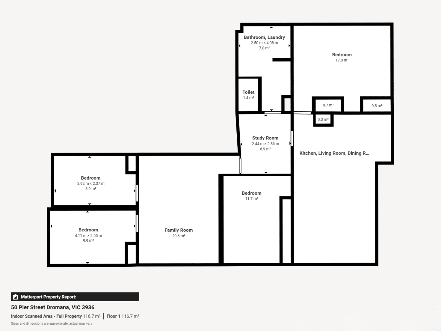 Floorplan of Homely house listing, 50 Pier St, Dromana VIC 3936