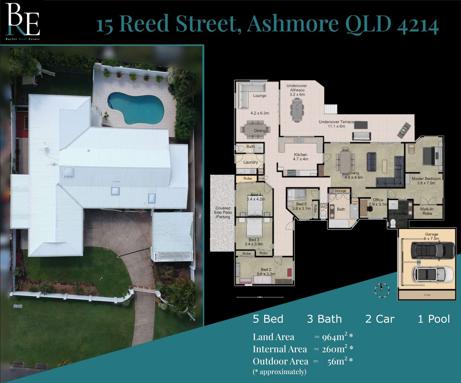 Floorplan of Homely house listing, 15 REED STREET, Ashmore QLD 4214
