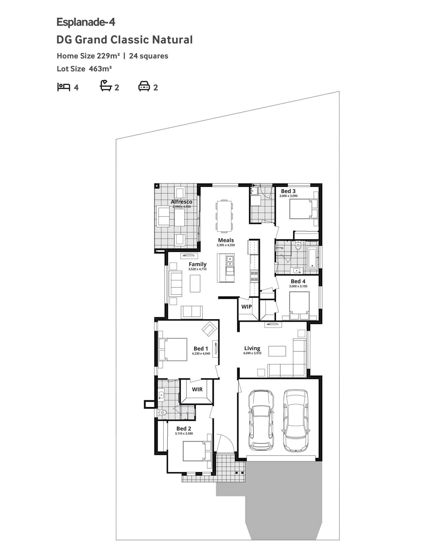 Floorplan of Homely house listing, Lot 548 Serengeti Circuit, Silverdale NSW 2752