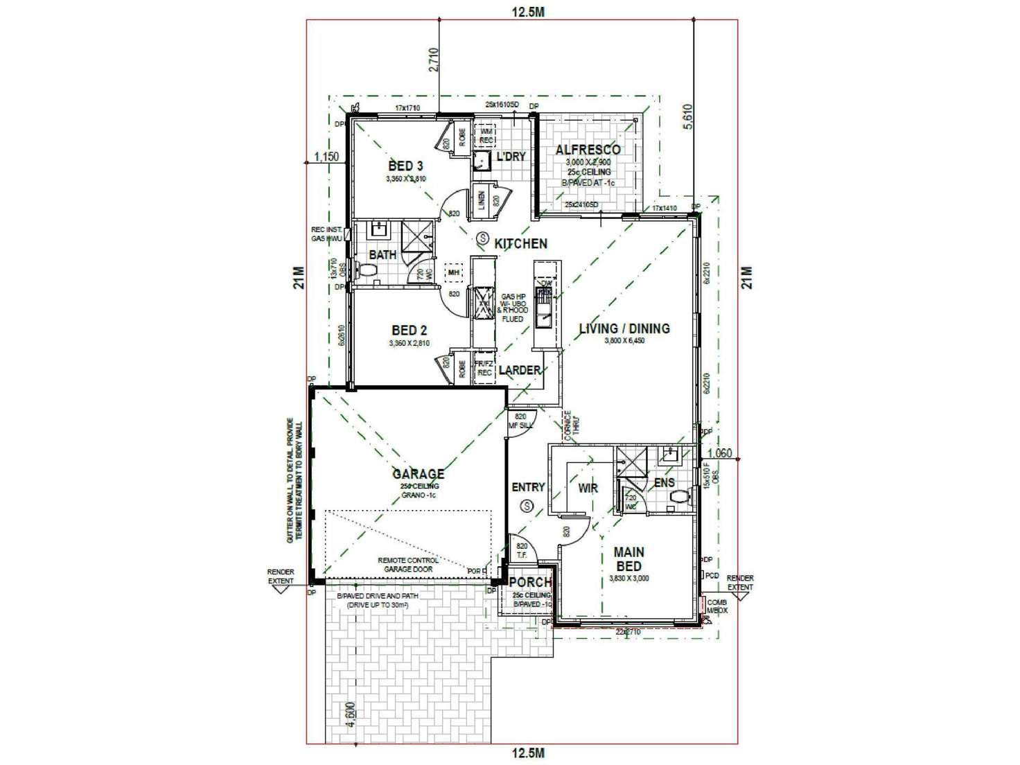 Floorplan of Homely house listing, Lot 850, Becker Loop, Mandogalup WA 6167