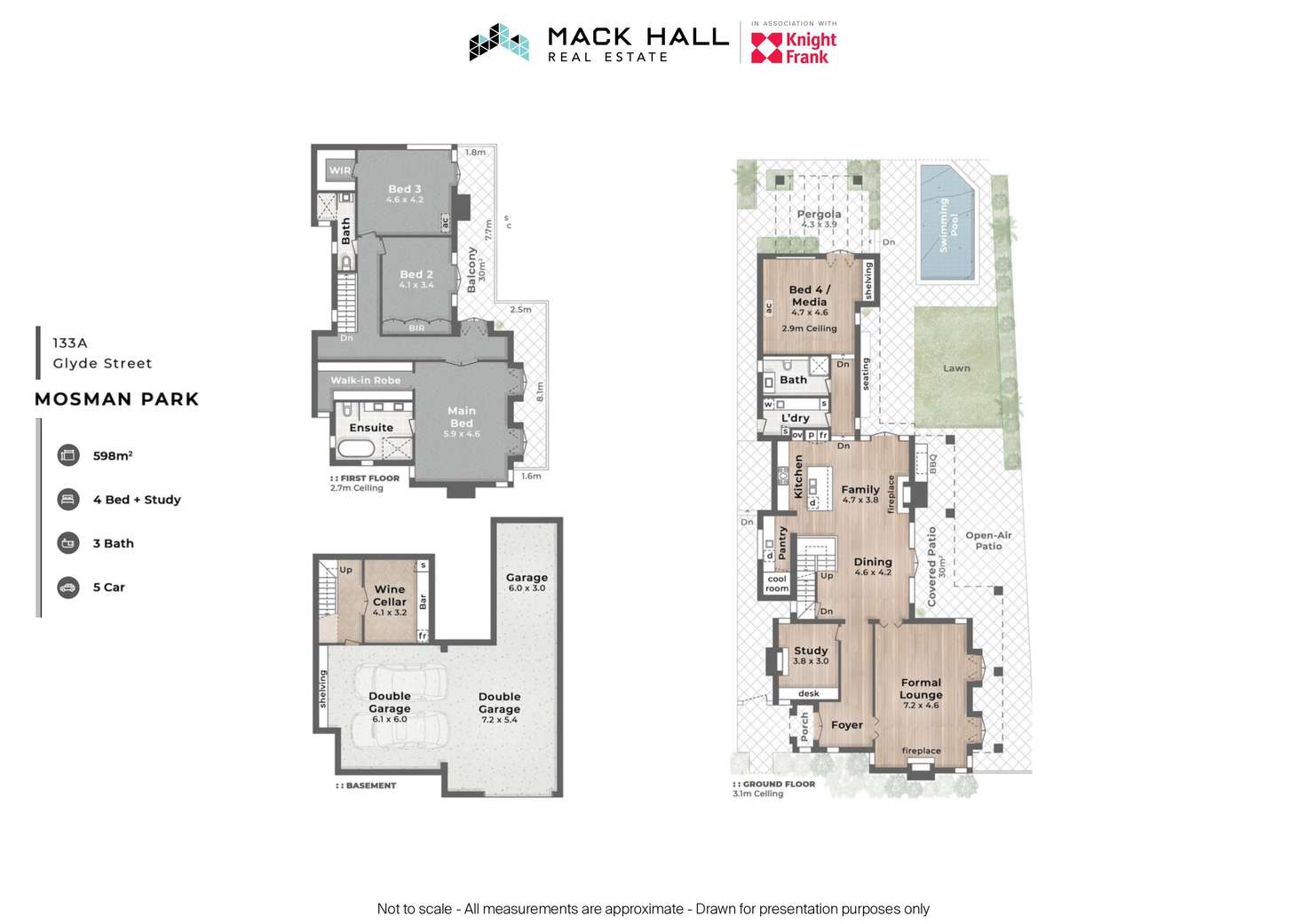 Floorplan of Homely house listing, 133A Glyde Street, Mosman Park WA 6012