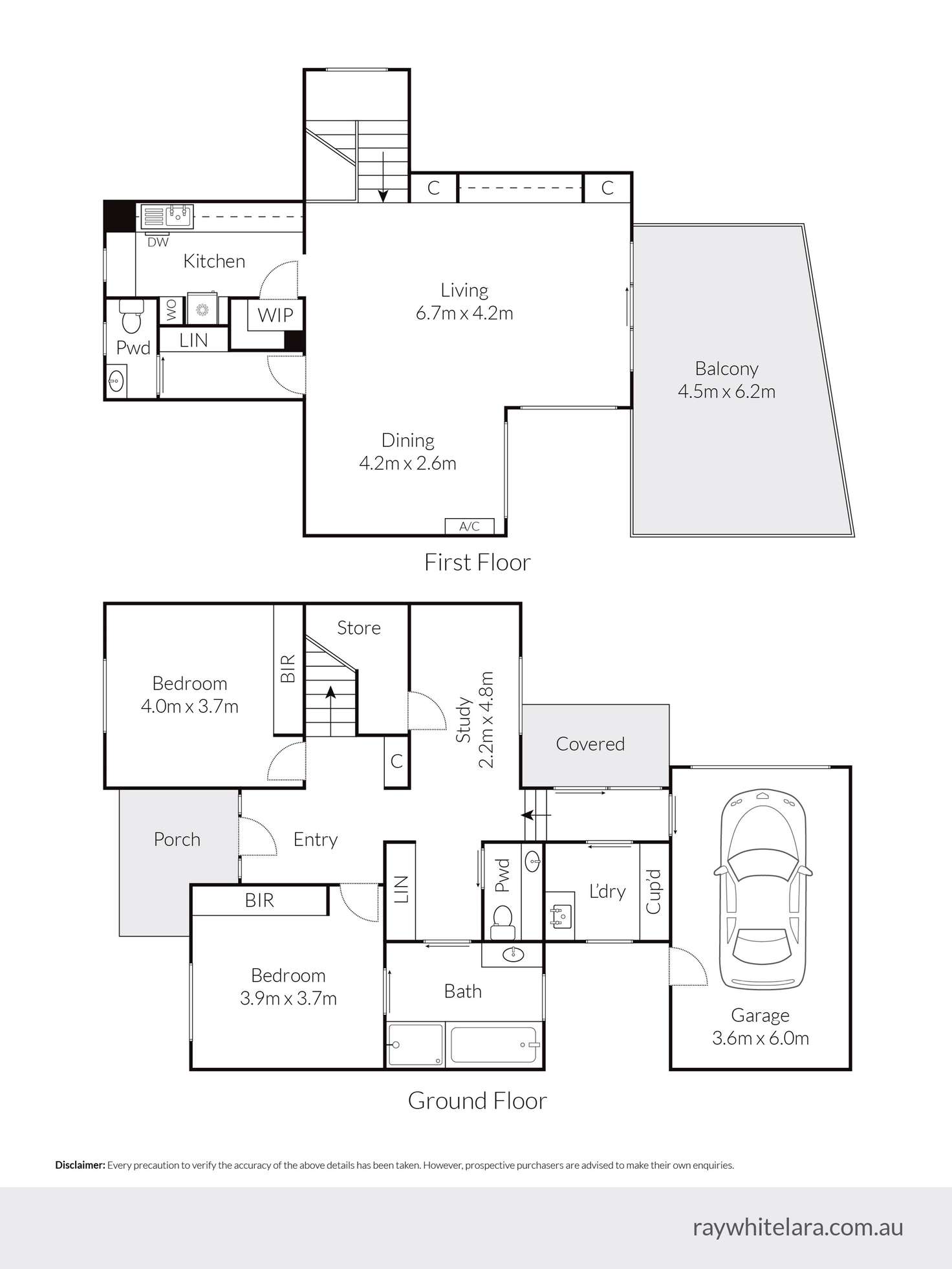Floorplan of Homely house listing, 5 Admiral Place, Geelong VIC 3220