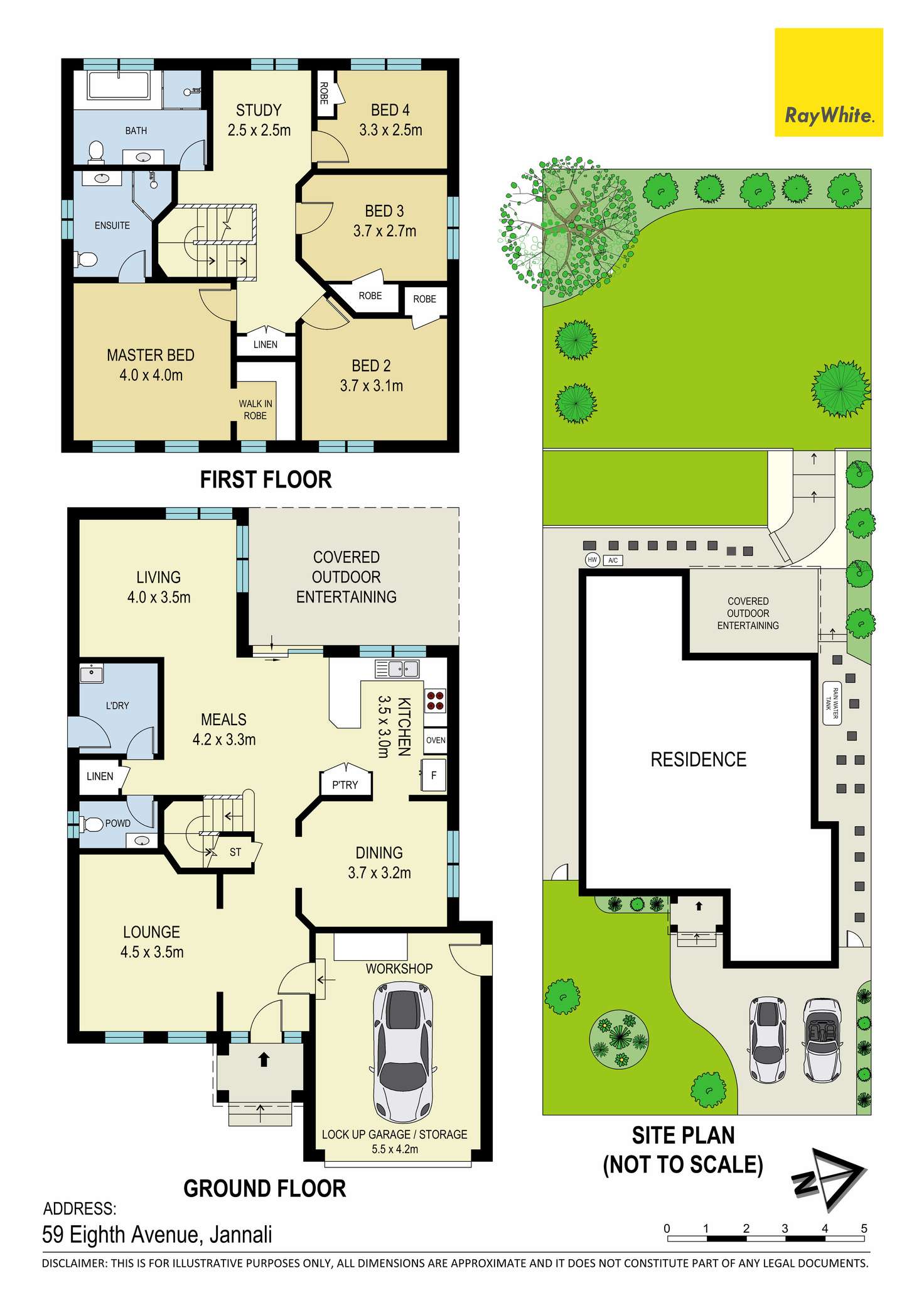 Floorplan of Homely house listing, 59 Eighth Avenue, Jannali NSW 2226