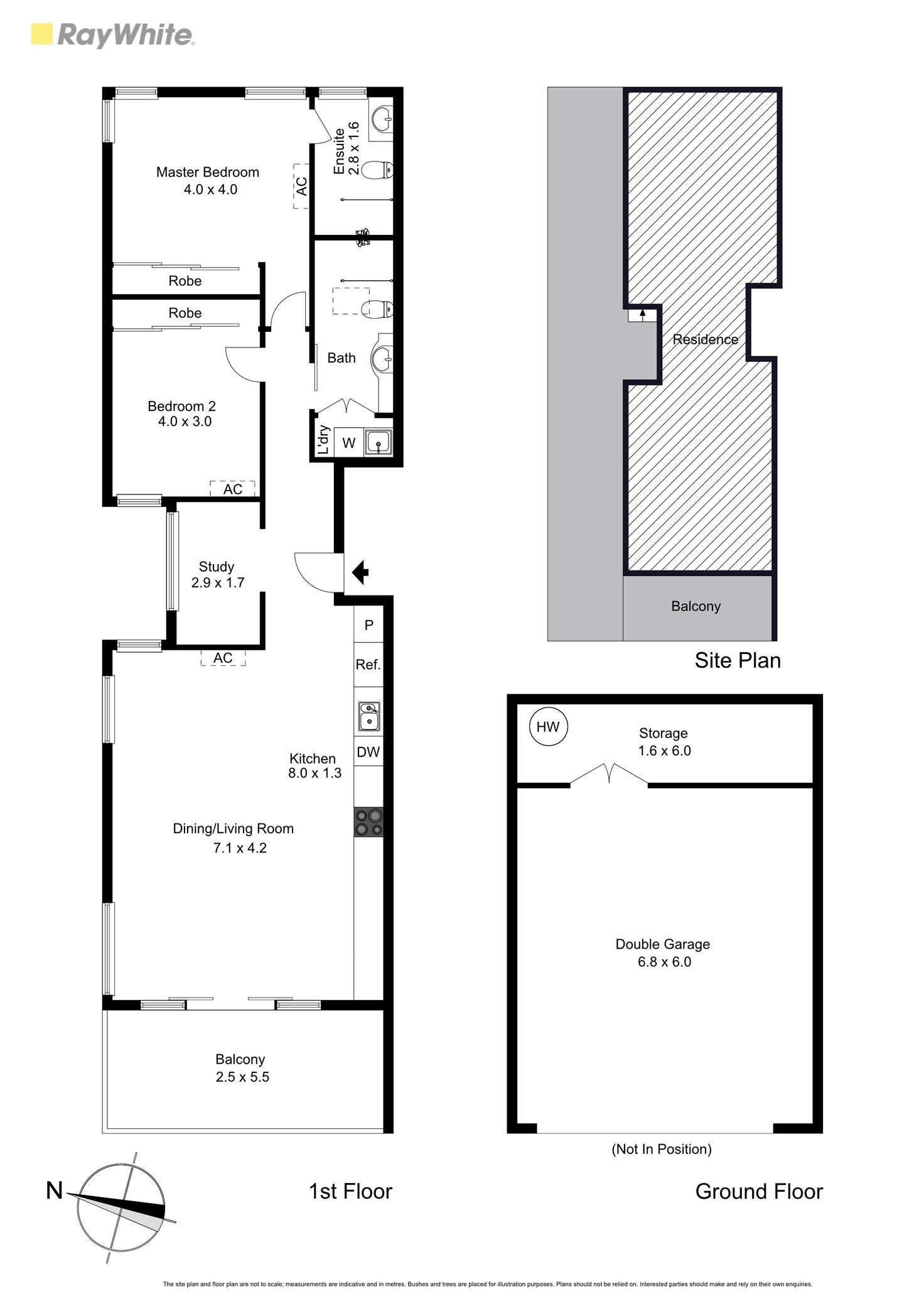 Floorplan of Homely unit listing, 634B Nepean Highway, Carrum VIC 3197