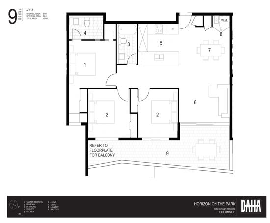 Floorplan of Homely unit listing, 109/10 Curwen Terrace, Chermside QLD 4032