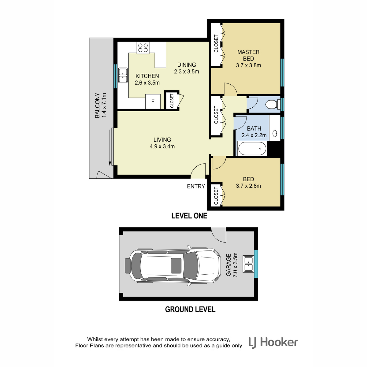Floorplan of Homely unit listing, 2/17 View Street, Chermside QLD 4032