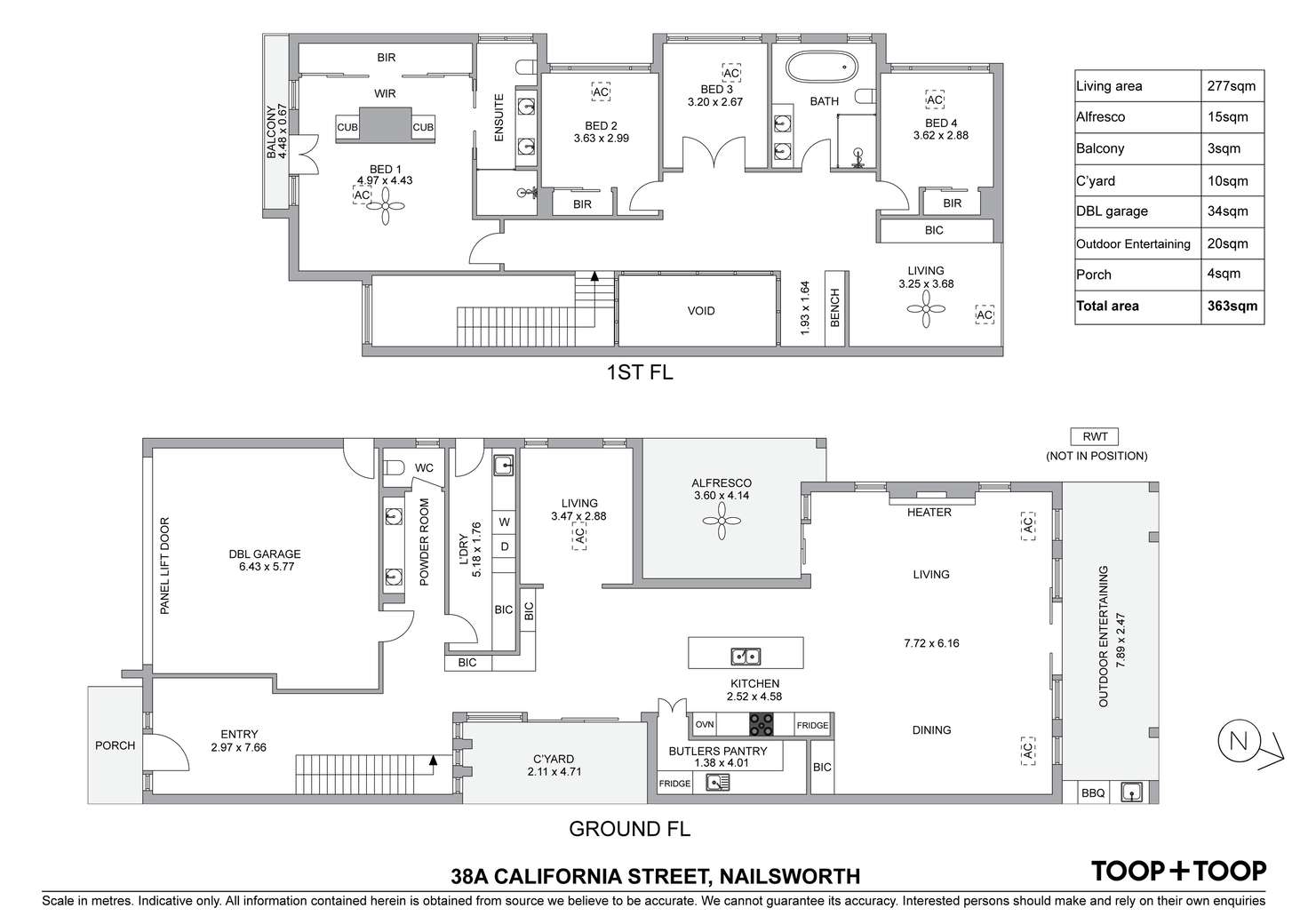 Floorplan of Homely house listing, 38A California Street, Nailsworth SA 5083