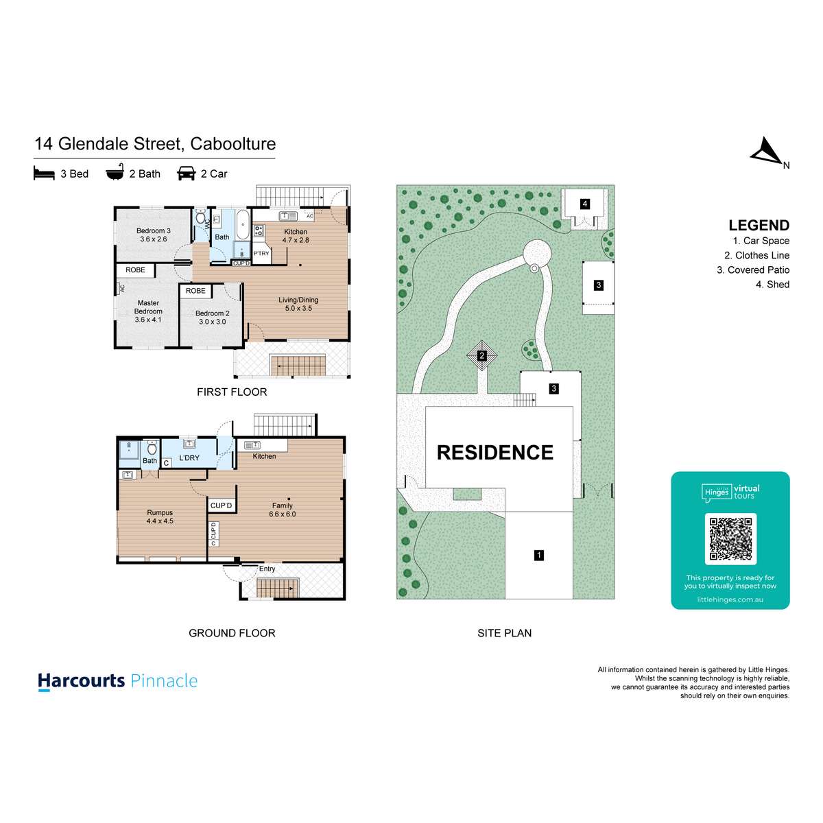 Floorplan of Homely house listing, 14 Glendale Street, Caboolture QLD 4510