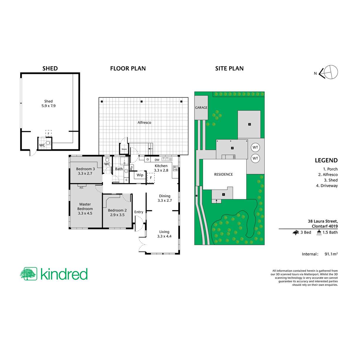Floorplan of Homely house listing, 38 Laura Street, Clontarf QLD 4019