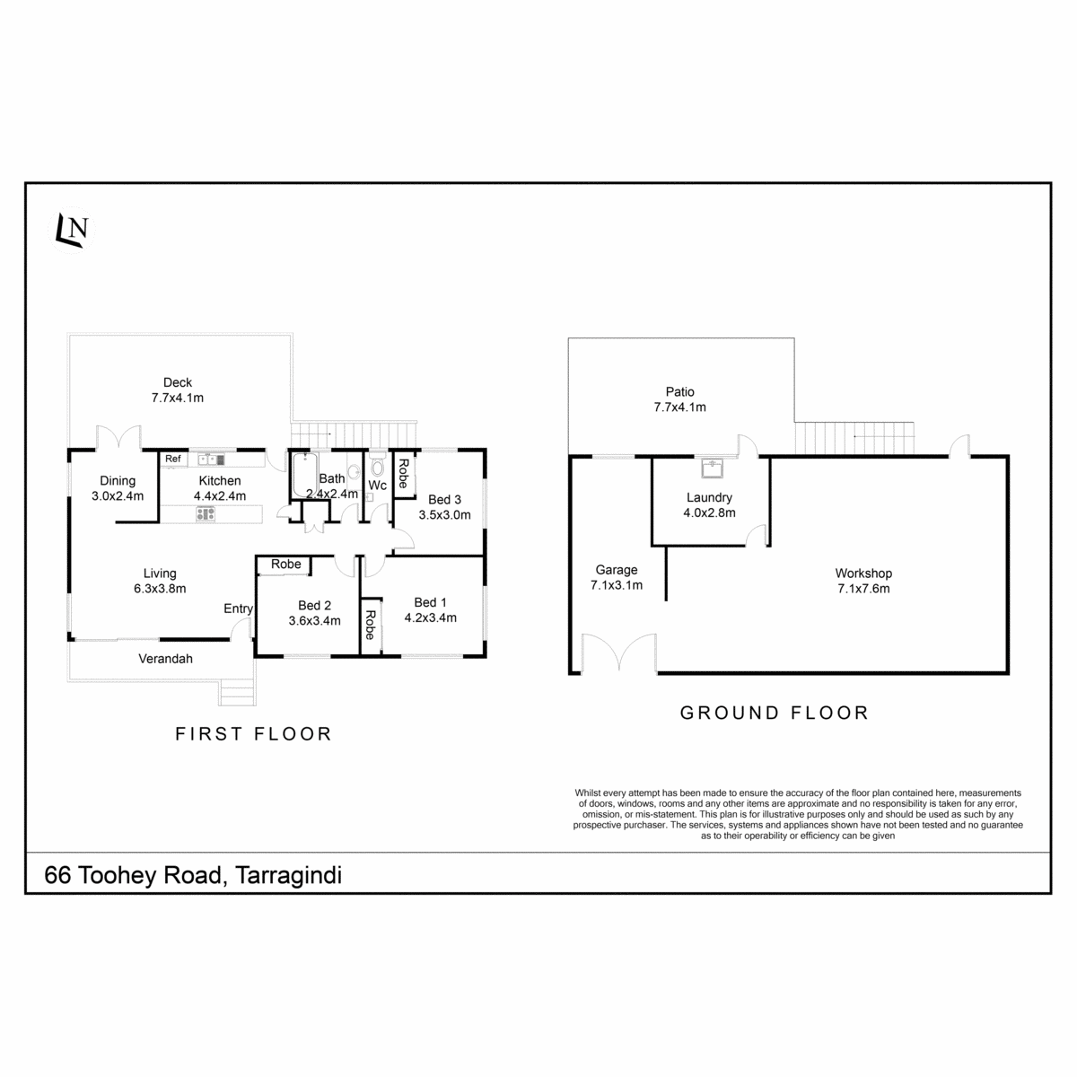 Floorplan of Homely house listing, 66 Toohey Road, Tarragindi QLD 4121