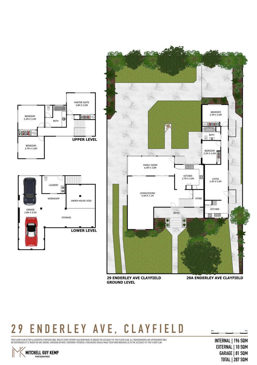 Floorplan of Homely house listing, 29 Enderley Avenue, Clayfield QLD 4011