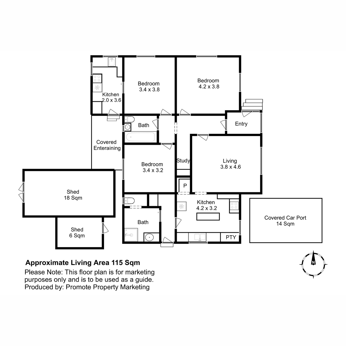 Floorplan of Homely house listing, 2 Haslemere Street, Glenorchy TAS 7010