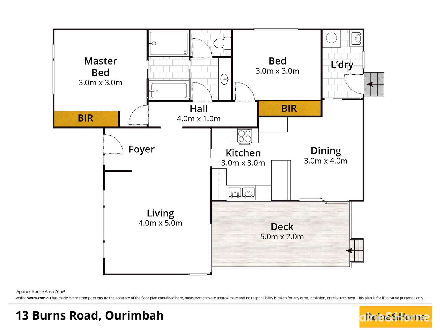 Floorplan of Homely house listing, 13 Burns Road, Ourimbah NSW 2258