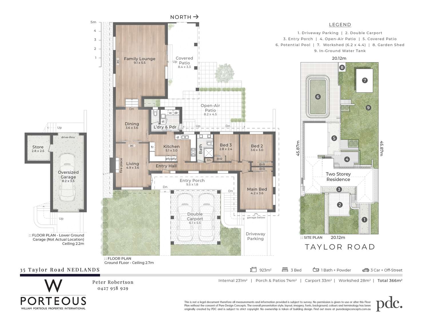 Floorplan of Homely house listing, 35 Taylor Road, Nedlands WA 6009