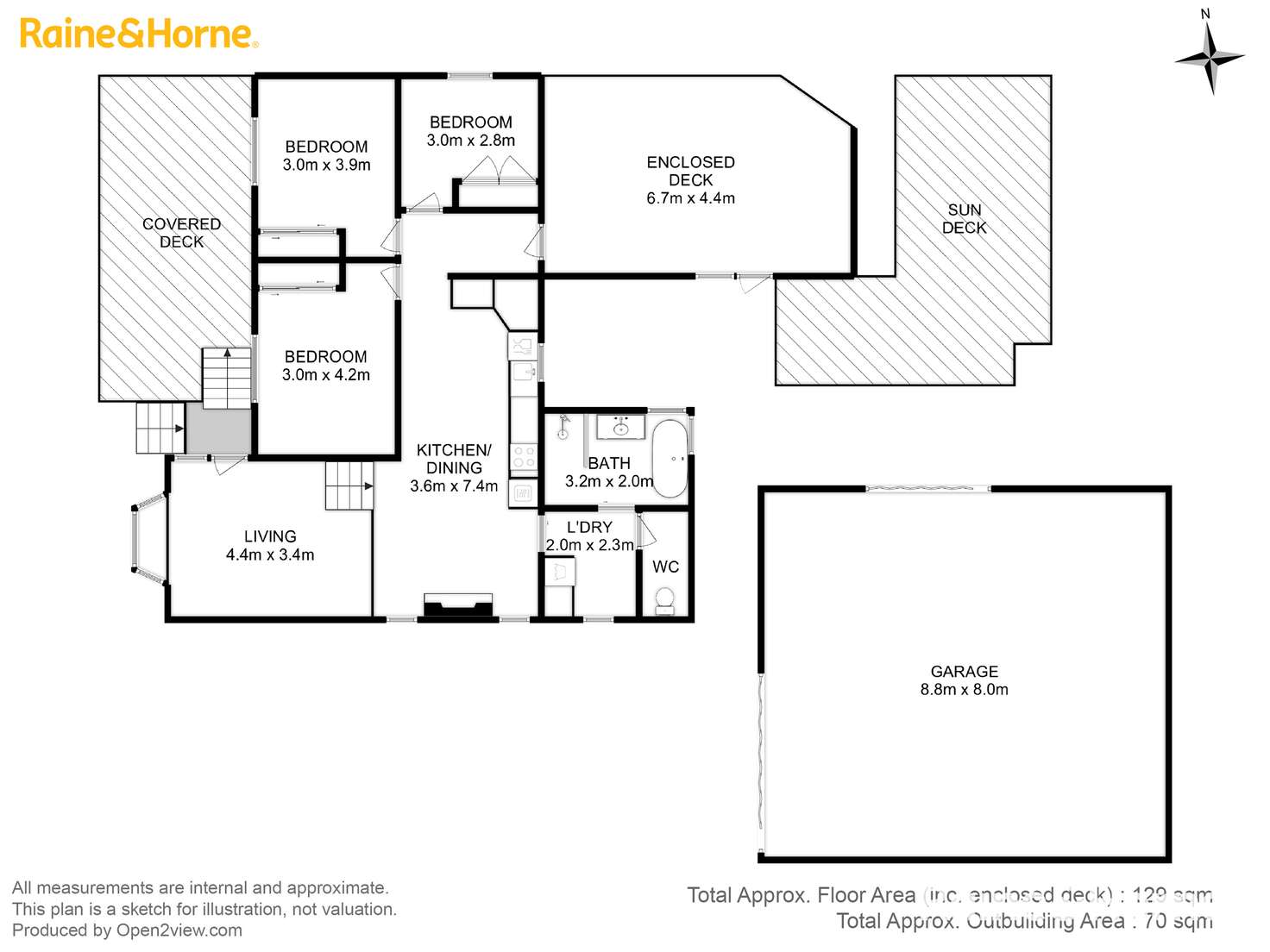 Floorplan of Homely house listing, 60 Saundersons Road, Risdon TAS 7017