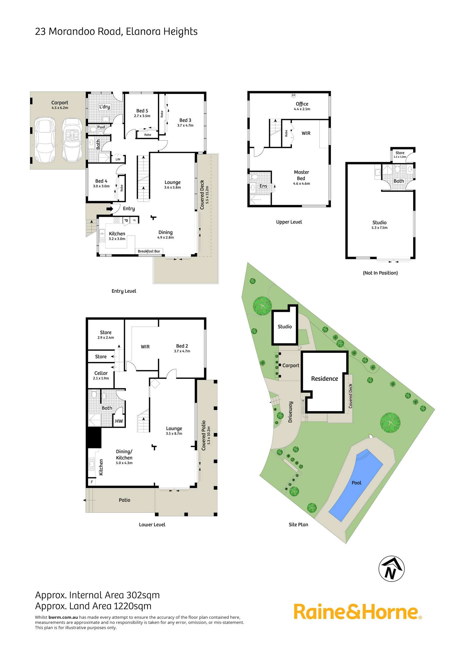 Floorplan of Homely house listing, 23 Morandoo Road, Elanora Heights NSW 2101