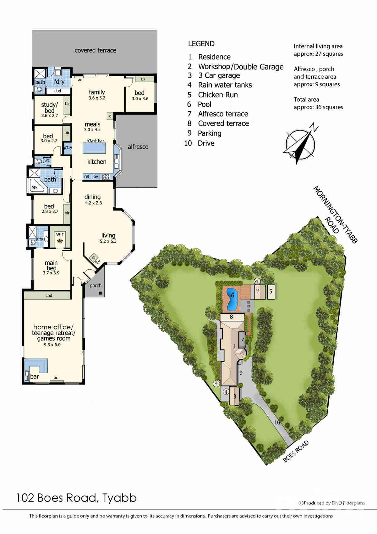Floorplan of Homely acreageSemiRural listing, 102 Boes Road, Tyabb VIC 3913
