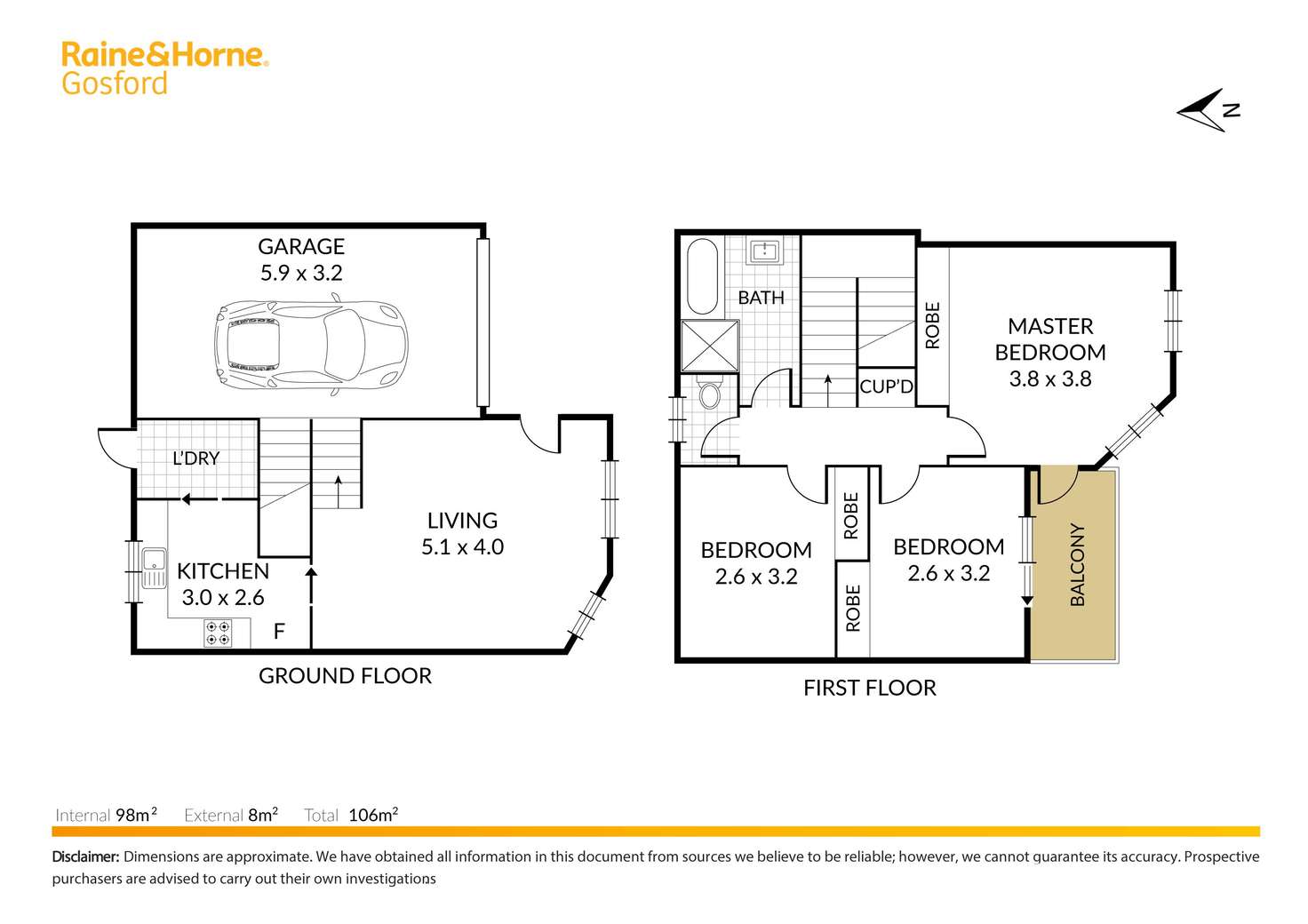 Floorplan of Homely blockOfUnits listing, 1-4/5 Moore Street, West Gosford NSW 2250