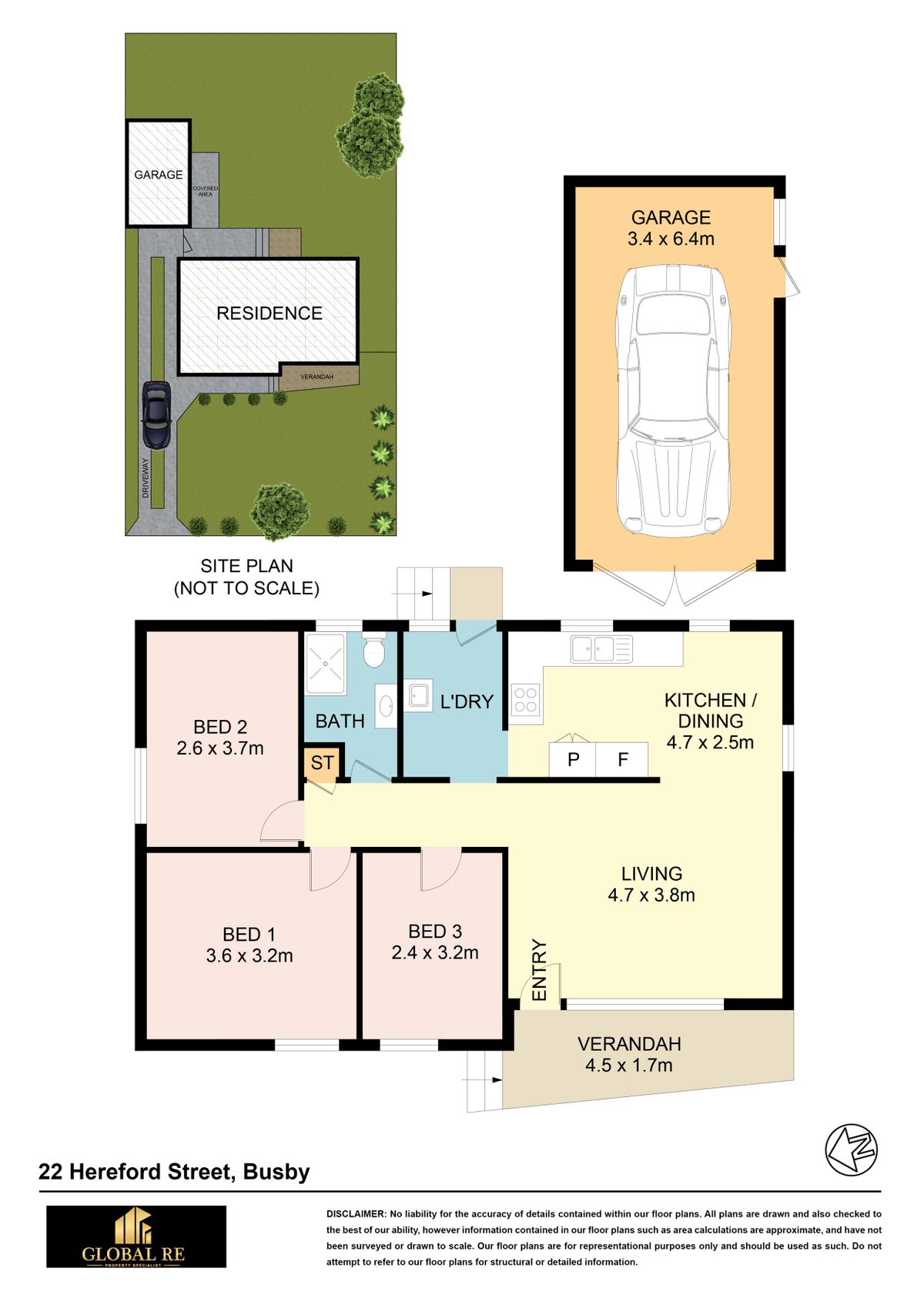 Floorplan of Homely house listing, 22 Hereford Street, Busby NSW 2168