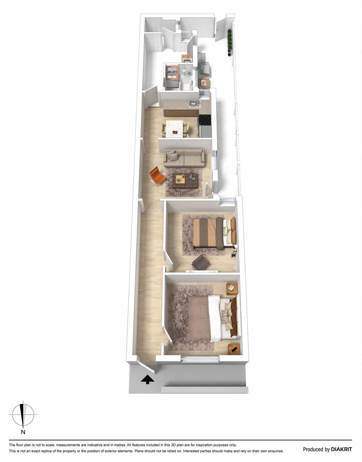 Floorplan of Homely house listing, 93 Pigdon Street, Carlton North VIC 3054