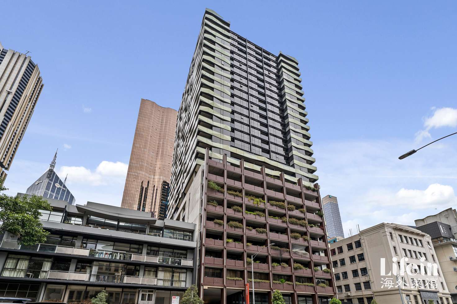 Main view of Homely apartment listing, 2411/155 Franklin Street, Melbourne VIC 3000