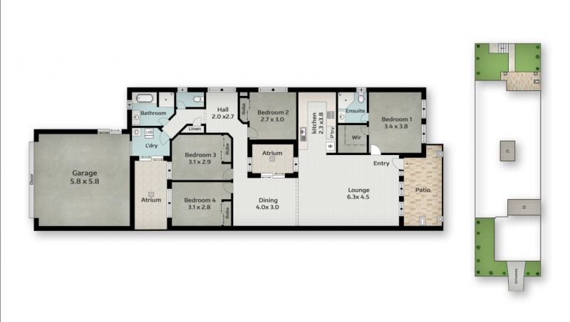 21 Hampton Lane, Pimpama, QLD 4209, 4 phòng ngủ, 2 phòng tắm, Apartment